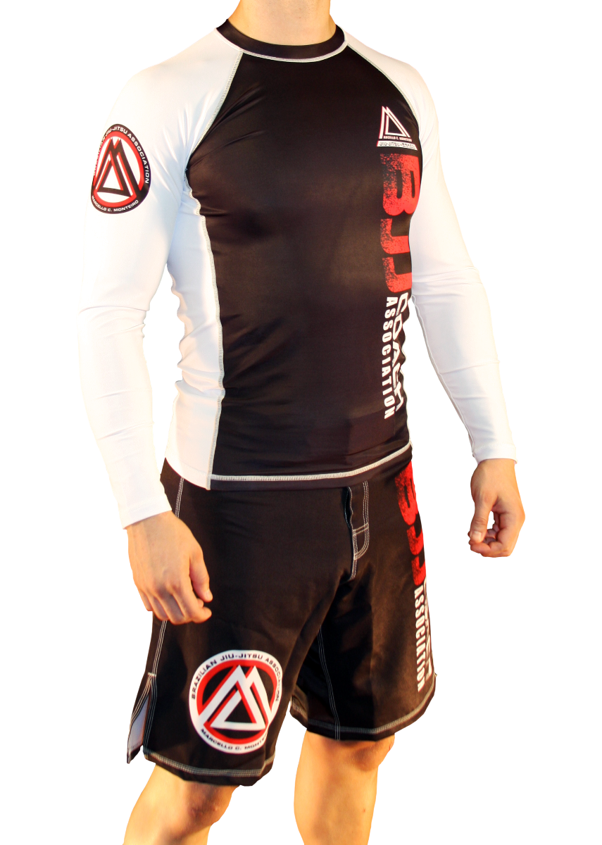 Meister Rush Long Sleeve Rash Guard for MMA, BJJ & Surf